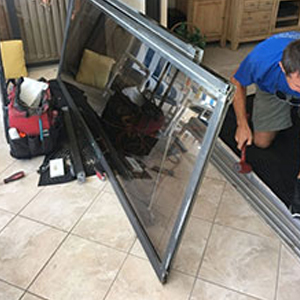 sliding glass door frame repair Monterey Park